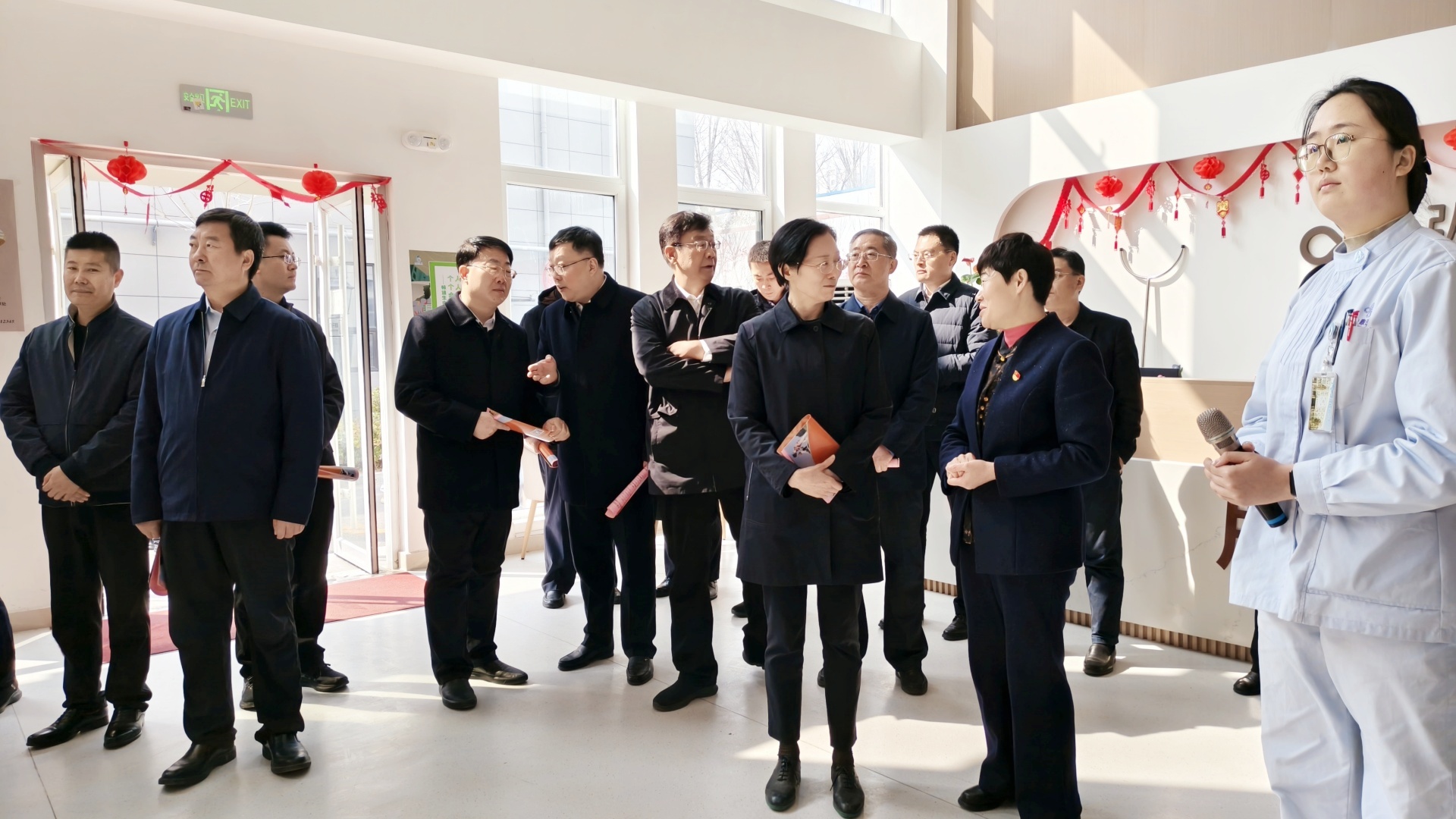 省政协社会法制委员会调研组莅临泰安市弘康颐养中心调研